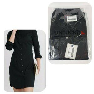 UNTUCKit Marisol Regular Fit Black Women's Dress
